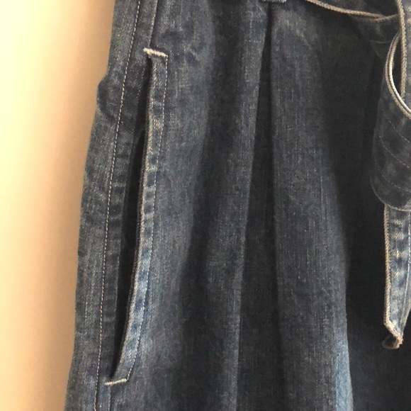 Steven  Alan Denim Skirt with belt - Picture 6 of 10